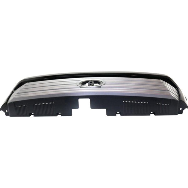 Grille Toyota Tundra 2014-2017 Painted Silver-Gray With Black Moulding Platinum Model , TO1200375 - Image 4