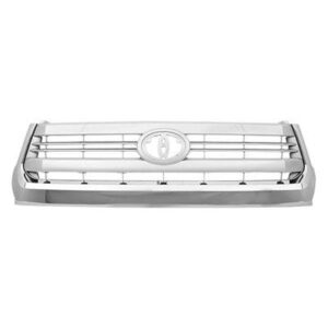 Grille Toyota Tundra 2014-2017 Painted Silver-Gray With Chrome Moulding 1794 Edition , TO1200376