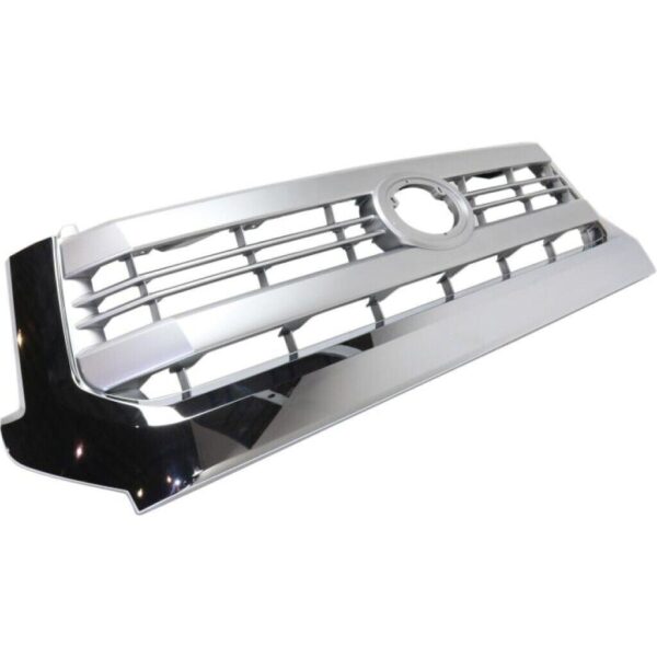 Grille Toyota Tundra 2014-2017 Painted Silver-Gray With Chrome Moulding 1794 Edition , TO1200376 - Image 5