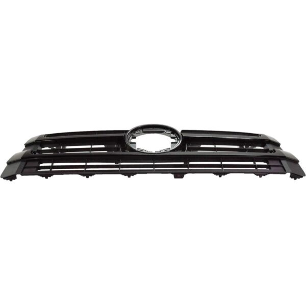 Grille Toyota Highlander 2017-2019 Matte-Black With Ptd Black Bar Se-Model , TO1200426 - Image 2