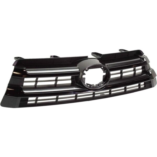 Grille Toyota Highlander 2017-2019 Matte-Black With Ptd Black Bar Se-Model , TO1200426 - Image 3
