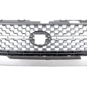 Grille Front Toyota Tundra 2018-2021 Chrome With Light Gray Honeycomb Center , To1200453 - Hunt Parts