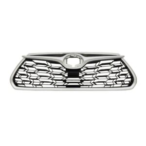 2020-2025 Toyota Highlander Grille Front Ptd Black With , TO1200455