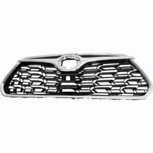 2020-2025 Toyota Highlander Grille Front Ptd Black With , TO1200457