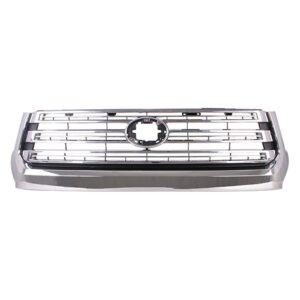 Grille Front Toyota Tundra 2018-2021 Chrome With Chrome Bars 1794 Edition , To1200458 - Hunt Parts