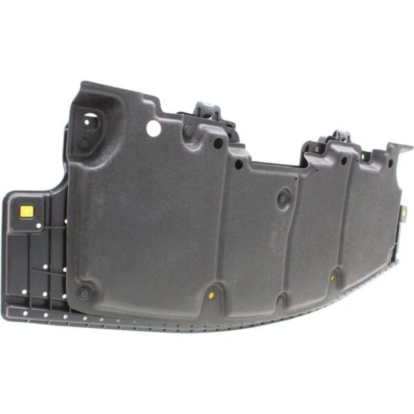 Undercar Toyota Corolla Sedan 2017-2019 Shield Black 2Pc Set-Upper/Lower , TO1228215 - Image 2