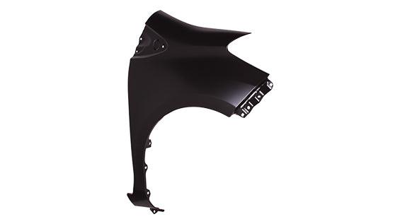 Fender Front Passenger Side Toyota Yaris Hatchback 2012-2019 Without Moulding Hole , TO1241240