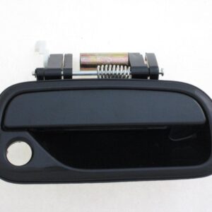 Door Handle Front Passenger Side Outer Toyota Tundra 2000-2006 Smooth Black (Regular/Access Cab) , TO1311125