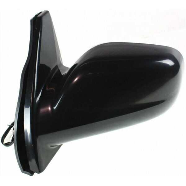 Mirror Driver Side Toyota Matrix 2003-2008 Power Non-Foldaway Gloss Black Ptm , TO1320207 - Image 2