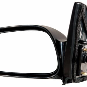 Mirror Driver Side Toyota Matrix 2003-2008 Power Non-Foldaway Gloss Black Ptm , TO1320207