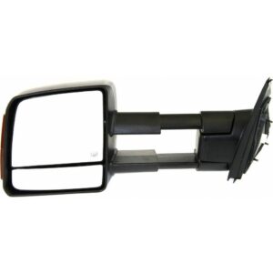 Mirror Driver Side Toyota Tundra 2014-2021 Power Heated With Tow With Turn Signal Textured , TO1320243