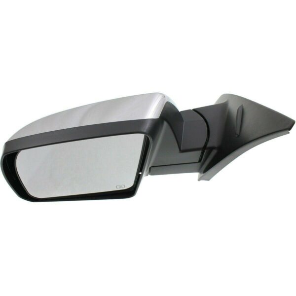Mirror Driver Side Toyota Tundra 2014-2021 Power Heated Chrome Std Style , TO1320304 - Image 4