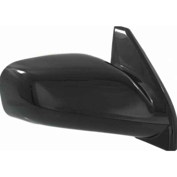 Mirror Passenger Side Toyota Matrix 2003-2008 Manual Non-Foldaway Gloss Black Ptm , TO1321206 - Image 2