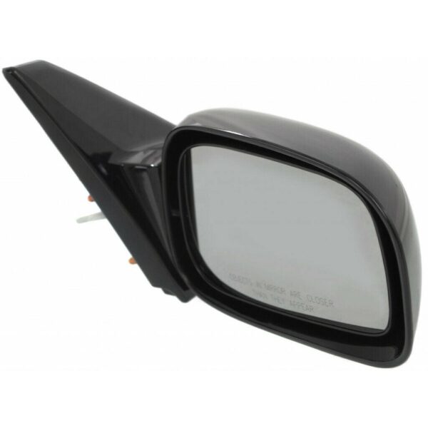 Mirror Passenger Side Toyota Matrix 2003-2008 Manual Non-Foldaway Gloss Black Ptm , TO1321206 - Image 5