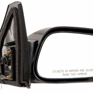 Mirror Passenger Side Pontiac Vibe 2003-2008 Power Non-Foldaway Gloss Black Ptm , TO1321207