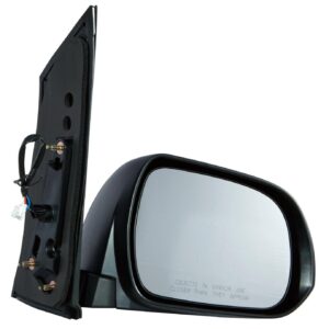 Mirror Passenger Side Toyota Sienna 2011-2014 Power Textured , TO1321268