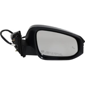 Mirror Passenger Side Toyota Highlander 2018-2019 Power Ptm Heated With Blind Spot/Memory/Puddle Lamp/Signal , To1321409 - Hunt Parts