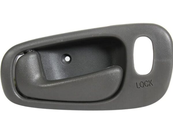 Door Handle Inner Front Driver Side Toyota Corolla Sedan 1998-2002 Usa Type Power Lock Grey , TO1352154 - Image 2