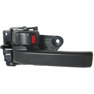 Door Handle Inner Front Driver Side Toyota Tundra 2014-2021 Black Textured , TO1352174