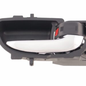 Door Handle Inner Front Passenger Side Toyota Yaris Sedan 2007-2011 (Chrome Lever/Black Housing) , TO1353131