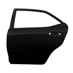 Door Rear Driver Side Toyota Corolla Sedan 2014-2019 Steel Economy Quality , TO1502103U