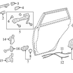 Door Rear Driver Side Toyota Corolla Sedan 2020 Steel Usa Built Economy Quality , TO1502999U