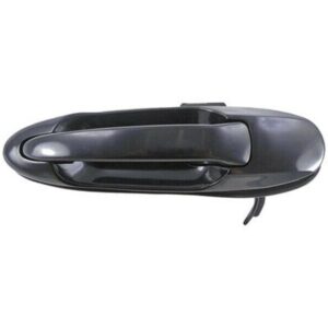 Door Handle Rear Driver Side Outer Toyota Tundra 2000-2006 (Black) Double Cab , TO1520123