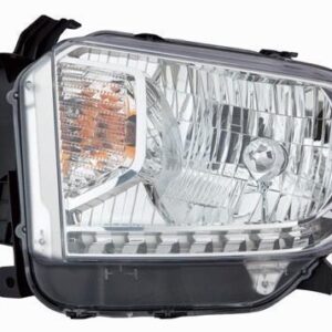 Head Lamp Driver Side Toyota Tundra 2014-2016 Sr/Sr5/Ltd Halogen Without Level Adjuster Without Led Running Lamp Capa , To2502218C - Hunt Parts