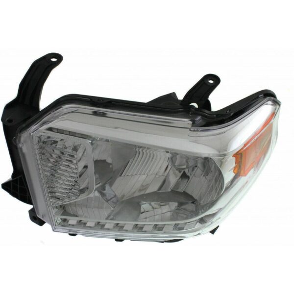 Head Lamp Driver Side Toyota Tundra 2014-2017 With Level Adjuster Halogen Without Led Sr/Sr5/Ltd Model Economy Quality , TO2502219U - Image 3