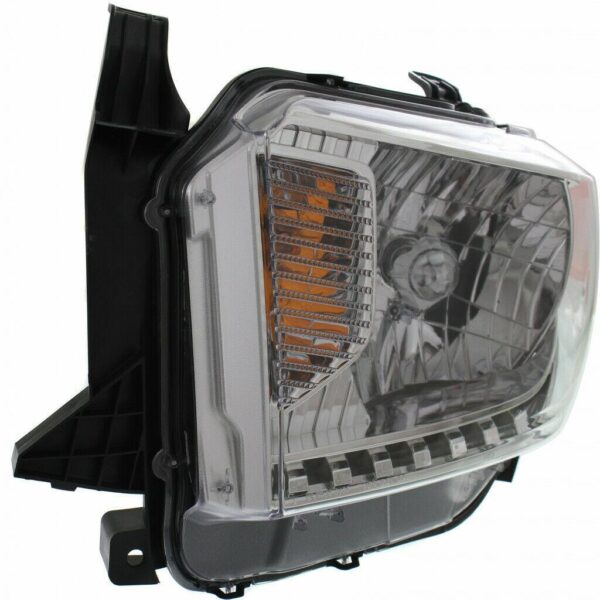 Head Lamp Driver Side Toyota Tundra 2014-2017 With Level Adjuster Halogen Without Led Sr/Sr5/Ltd Model Economy Quality , TO2502219U - Image 5