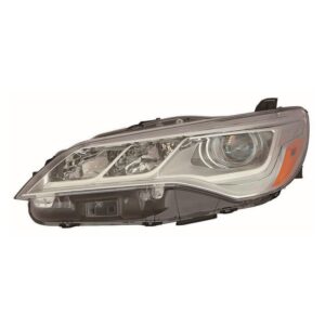 Head Lamp Driver Side Toyota Camry 2015-2017 Led Xse Black Bezel High Quality , TO2502229