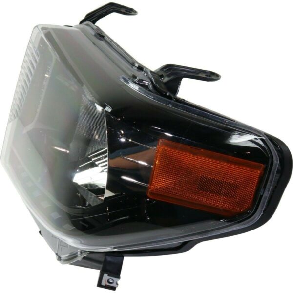 Head Lamp Driver Side Toyota Tundra 2014-2017 Trd Pro Model With Black Bezel Without Led Running Lamp High Quality , TO2502235 - Image 3