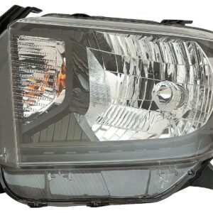 Head Lamp Driver Side Toyota Tundra 2014-2017 Trd Pro Model With Black Bezel Without Led Running Lamp High Quality , TO2502235