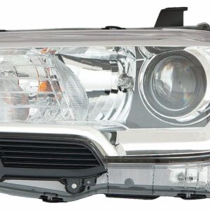 Head Lamp Driver Side Toyota Tacoma 2016-2019 Halogen Black/Chrome Bezel Without Led Drl High Quality , TO2502243