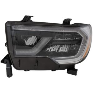 2018-2022 Toyota Sequoia Head Lamp Driver Side Platinum High Quality , TO2502265