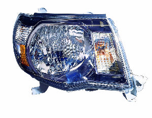 Head Lamp Passenger Side Toyota Tacoma 2005-2011 With Sport Pkg Capa , To2503181C - Hunt Parts