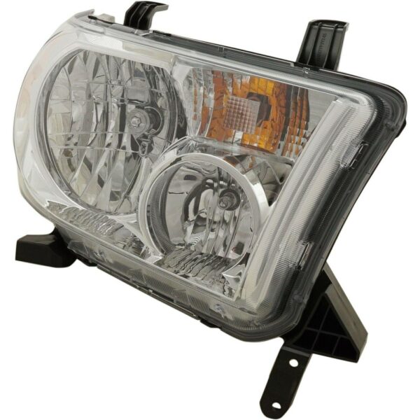 Head Lamp Passenger Side Toyota Tundra 2009-2013 With Level Adjuster High Quality , TO2503194 - Image 2