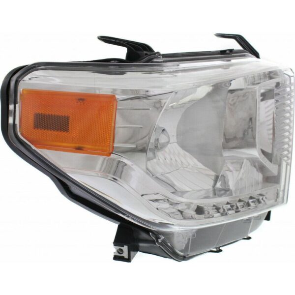 Head Lamp Passenger Side Toyota Tundra 2014-2016 Halogen Without Level Adjuster Without Led Running Lamp Sr/Sr5/Ltd High Quality , TO2503218 - Image 4
