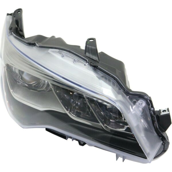 Head Lamp Passenger Side Toyota Camry 2015-2017 Led Xse Black Bezel High Quality , TO2503229 - Image 3