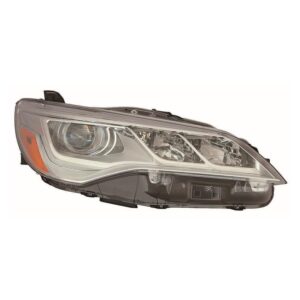 Head Lamp Passenger Side Toyota Camry 2015-2017 Led Xse Black Bezel High Quality , TO2503229