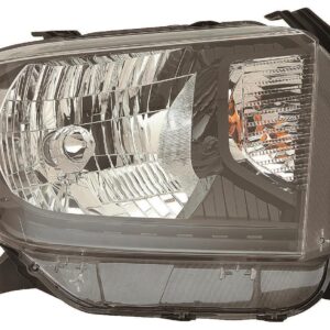 Head Lamp Passenger Side Toyota Tundra 2014-2017 With Black Bezel Without Led Running Lamp High Quality , TO2503235