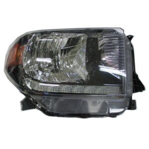 Head Lamp Passenger Side Toyota Tundra 2018-2020 Halogen Without Smoked Bezel High Quality , TO2503260