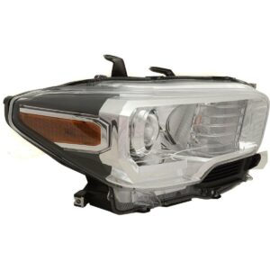 2019-2023 Toyota Tacoma Head Lamp Passenger Side Halogen , TO2503276