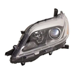 Head Lamp Driver Side Toyota Sienna 2015-2020 Chrome Bezel High Quality , To2518154 - Hunt Parts