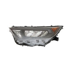 2019-2024 Toyota Rav4 Head Lamp Driver Side Led With Black , TO2518200C