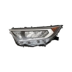 2019-2022 Toyota Rav4 Head Lamp Driver Side Led With Chrome , TO2518201C