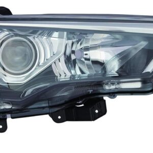 Head Lamp Passenger Side Toyota 4Runner 2014-2021 Halogen With Chrome Trim/Black Bezel High Quality , TO2519150