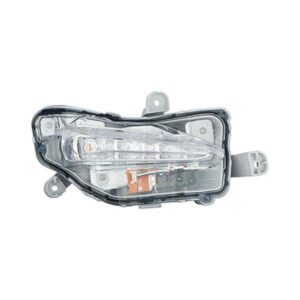 Daytime Running Lamp Passenger Side Toyota Corolla Sedan 2017-2019 Horizontal Type Capa , To2563102C - Hunt Parts