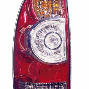 Tail Lamp Driver Side Toyota Tacoma 2005-2015 Led With Clear Center Lens Capa , To2800177C - Hunt Parts