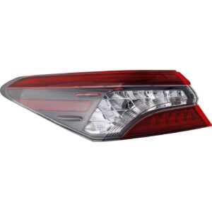 Tail Lamp Driver Side Toyota Camry 2019-2023 Xle/Xse Models Capa , To2804158C - Hunt Parts